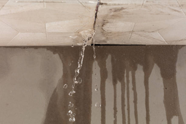 Professional Flood Damage Cleanup technician working in Lexington, NC